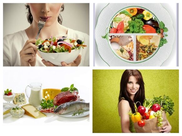 A healthy and rich diet for those who want to lose weight on a water diet