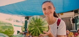 buys watermelon