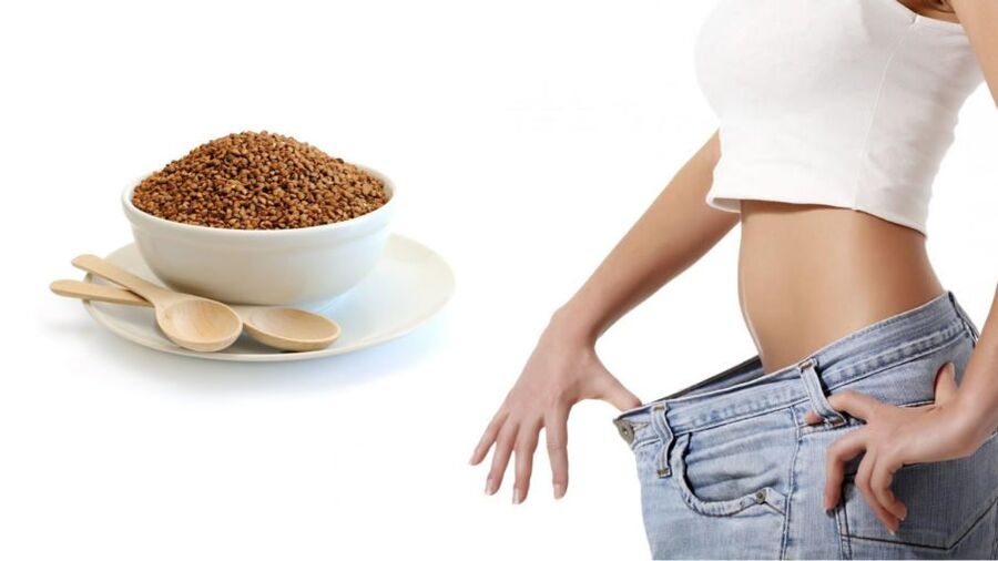 By consuming buckwheat, you can lose weight effectively