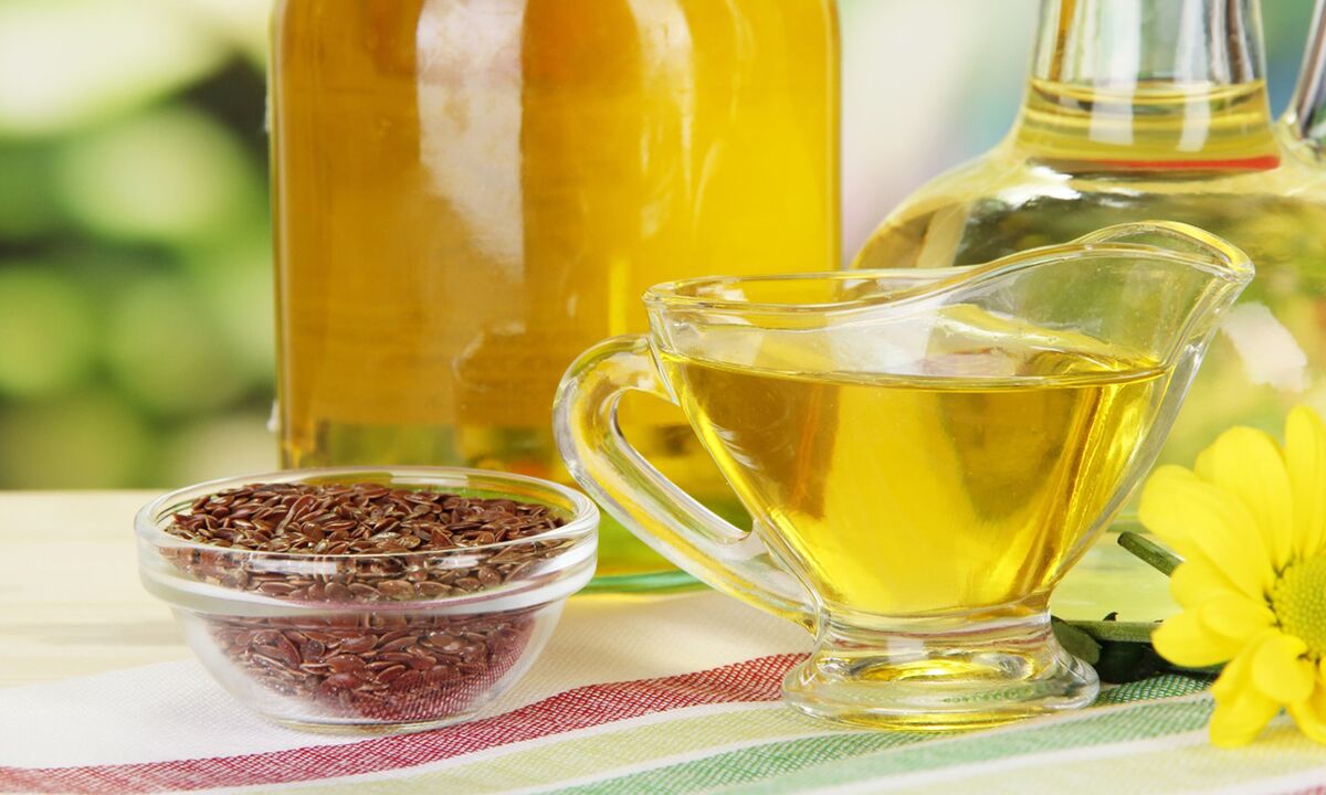 The cocktail containing flaxseed oil helps you lose weight quickly and without wasting time